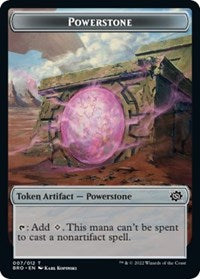 Powerstone // Elemental Double-Sided Token - The Brothers' War - T - 7 // 14