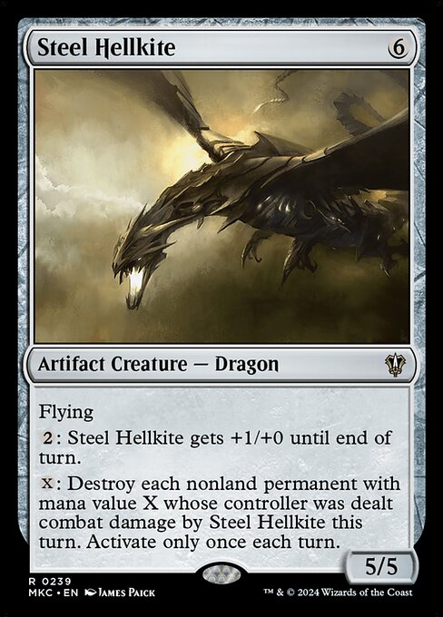 Steel Hellkite - Commander: Murders at Karlov Manor - R - 239