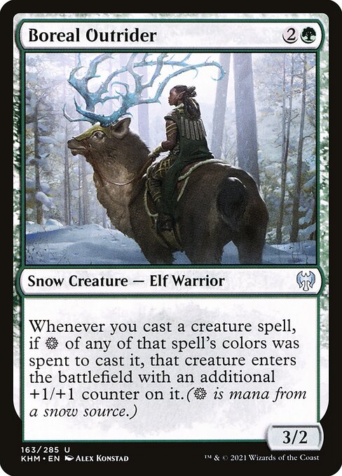 Boreal Outrider - Kaldheim - U - 163