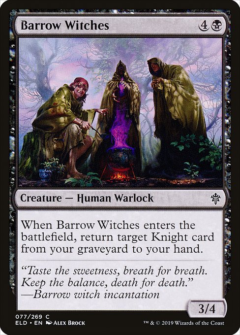 Barrow Witches - Throne of Eldraine - C - 77