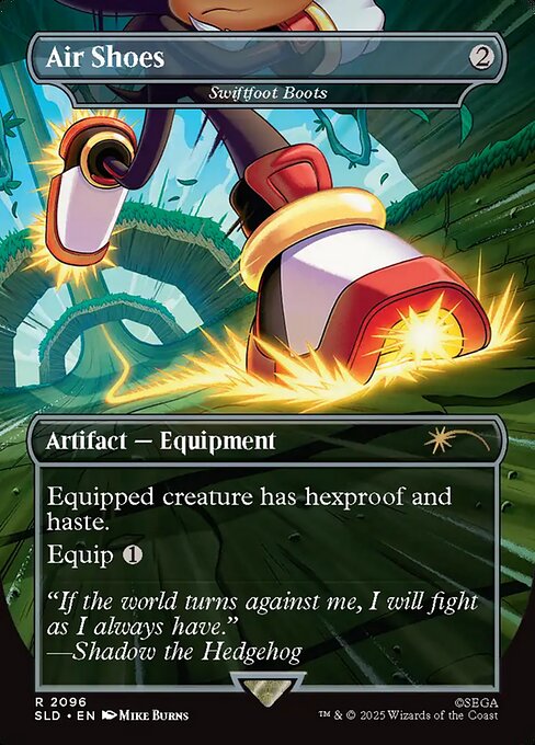 Air Shoes - Swiftfoot Boots - Secret Lair Drop Series - R - 2096