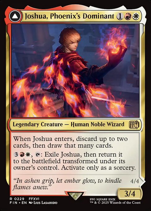 Joshua, Phoenix's Dominant - FINAL FANTASY - R - 229