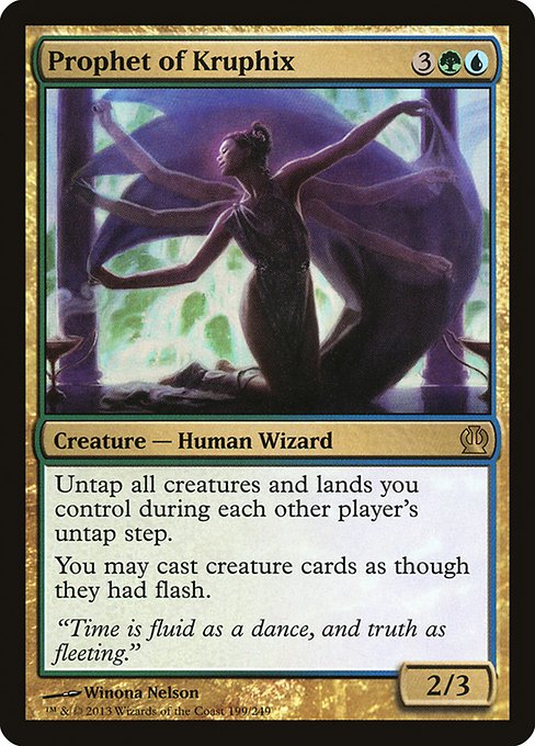 Prophet of Kruphix - Theros - R - 199
