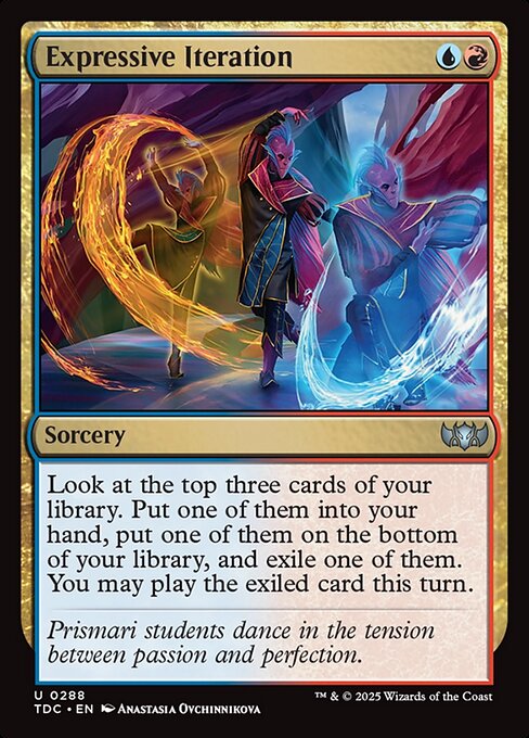 Expressive Iteration - Commander: Tarkir: Dragonstorm - U - 288