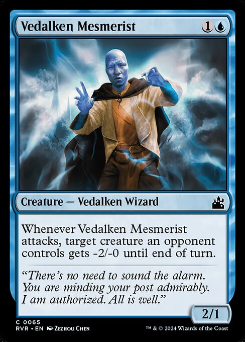 Vedalken Mesmerist - Ravnica Remastered - C - 65