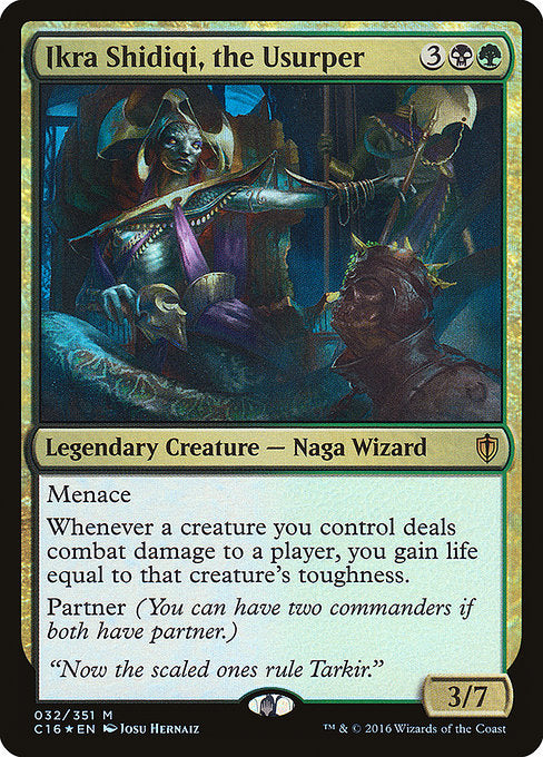 Ikra Shidiqi, the Usurper - Commander 2016 - M - 32