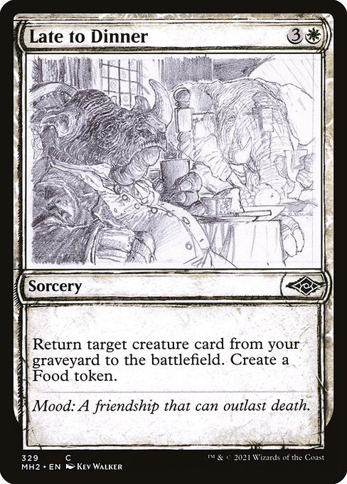Late to Dinner (Showcase) - Modern Horizons 2 - C - 329