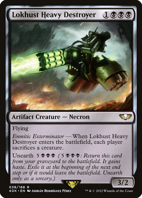 Lokhust Heavy Destroyer - Universes Beyond: Warhammer 40,000 - R - 38