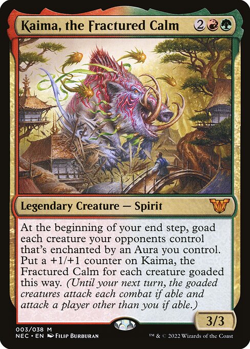 Kaima, the Fractured Calm - Commander: Kamigawa: Neon Dynasty - M - 3