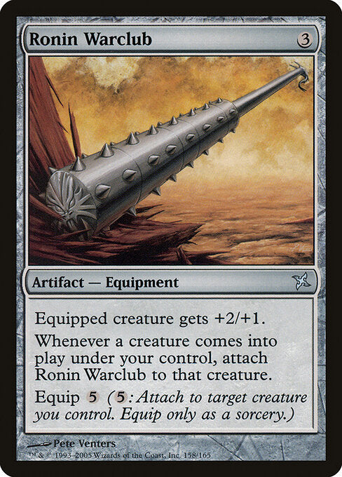 Ronin Warclub - Betrayers of Kamigawa - U - 158