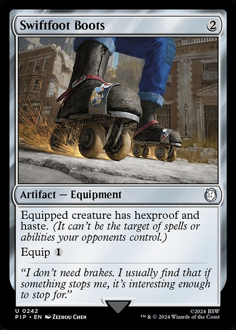 Swiftfoot Boots - Universes Beyond: Fallout - U - 242