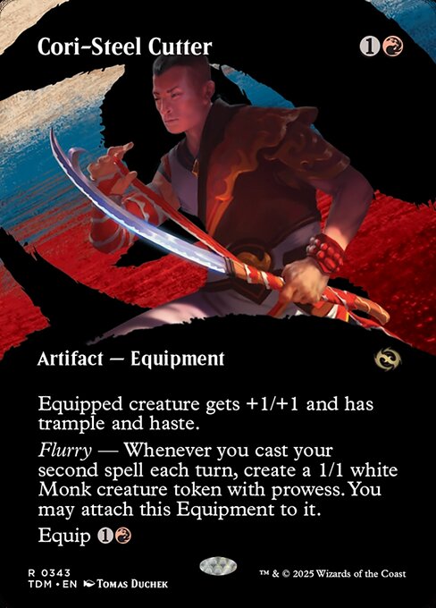Cori-Steel Cutter (Borderless) - Tarkir: Dragonstorm - R - 343