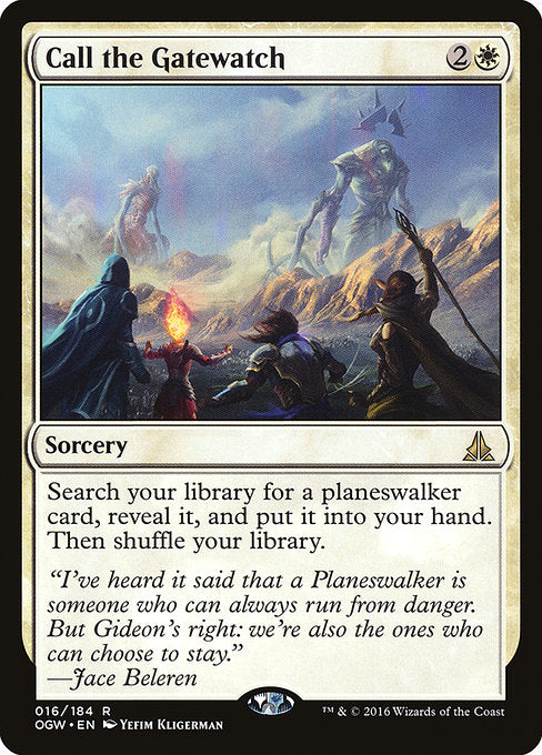 Call the Gatewatch - Oath of the Gatewatch - R - 16