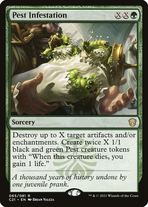 Pest Infestation - Commander 2021 - R - 65