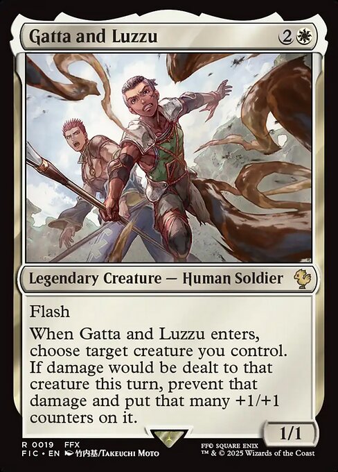 Gatta and Luzzu - Commander: FINAL FANTASY - R - 19