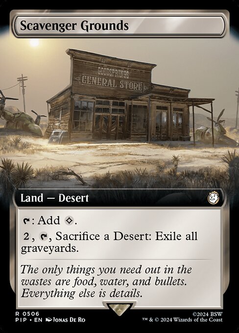 Scavenger Grounds (Extended Art) - Universes Beyond: Fallout - R - 506