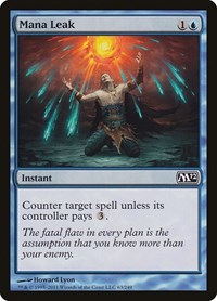 Mana Leak - Magic 2012 (M12) - C - 63