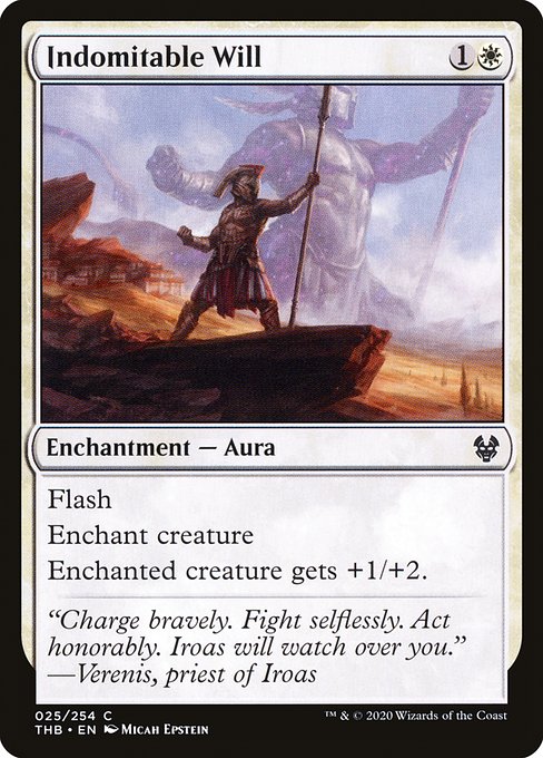 Indomitable Will - Theros Beyond Death - C - 25