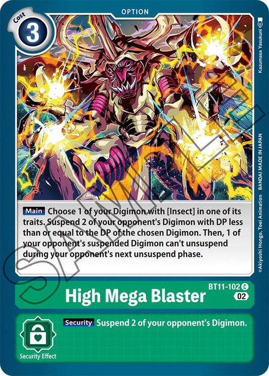 High Mega Blaster - Dimensional Phase - Common - BT11-102 C