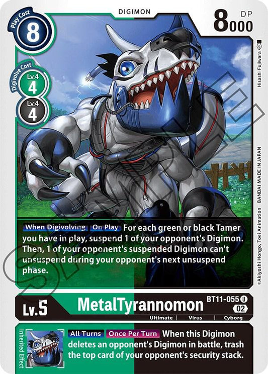MetalTyrannomon - Dimensional Phase - Uncommon - BT11-055 U