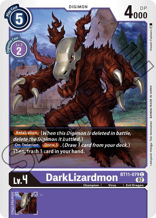 DarkLizardmon - Dimensional Phase - Common - BT11-079 C
