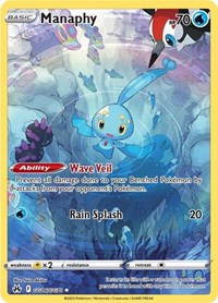 Manaphy - SWSH: Crown Zenith: Galarian Gallery - Ultra Rare - GG06/GG70
