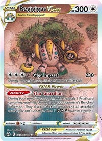 Regigigas VSTAR - Crown Zenith: Galarian Gallery - Ultra Rare - GG55/GG70