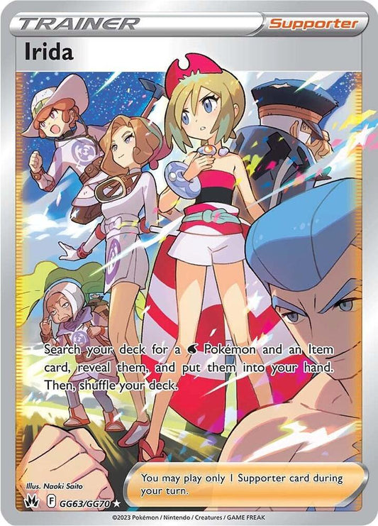 Irida - SWSH: Crown Zenith: Galarian Gallery - Ultra Rare - GG63/GG70