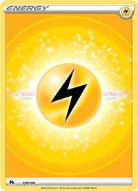 Lightning Energy (Texture Full Art) - Crown Zenith - Ultra Rare - 155/159