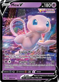Mew V - SWSH: Crown Zenith - Ultra Rare - 060/159