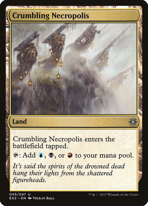 Crumbling Necropolis - Explorers of Ixalan - U - 45