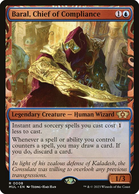 Baral, Chief of Compliance - March of the Machine: Multiverse Legends - R - 8