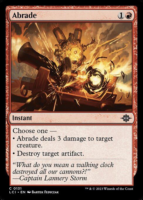 Abrade - The Lost Caverns of Ixalan - C - 131