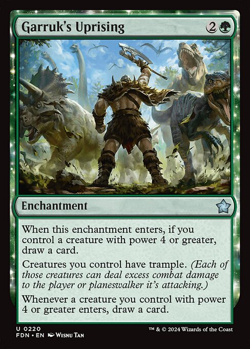 Garruk's Uprising - Foundations - U - 220