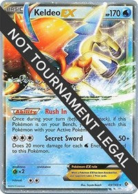Keldeo EX - 2013 (Clement Lamberton) - World Championship Decks - Ultra Rare - 49/149