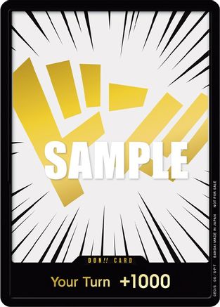 DON!! Card (Gold) - One Piece Promotion Cards - PR