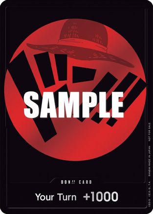 DON!! Card (Red) - One Piece Promotion Cards - PR