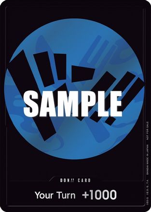 DON!! Card (Blue) - One Piece Promotion Cards - PR