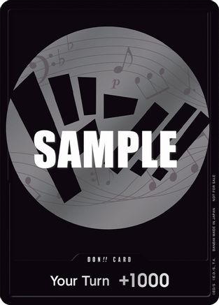 DON!! Card (Silver) - One Piece Promotion Cards - PR