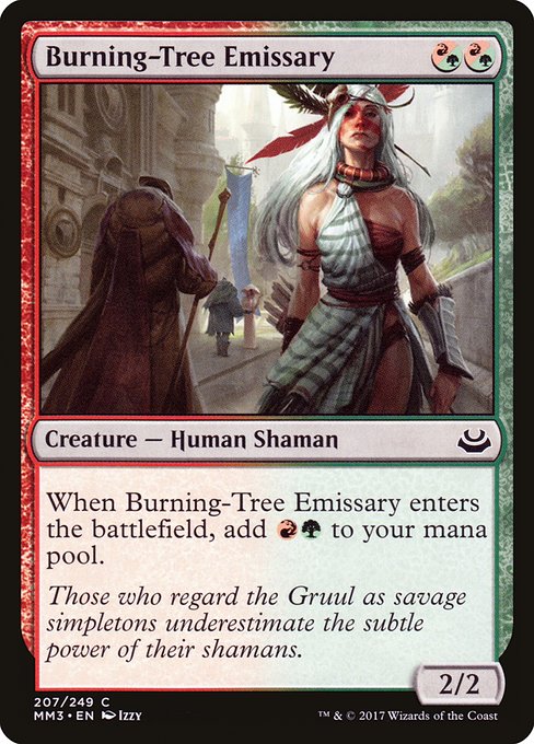 Burning-Tree Emissary - Modern Masters 2017 - C - 207