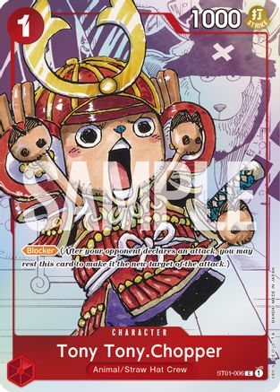 Tony Tony.Chopper - ST01-006 (Alternate Art) - One Piece Promotion Cards - PR - ST01-006
