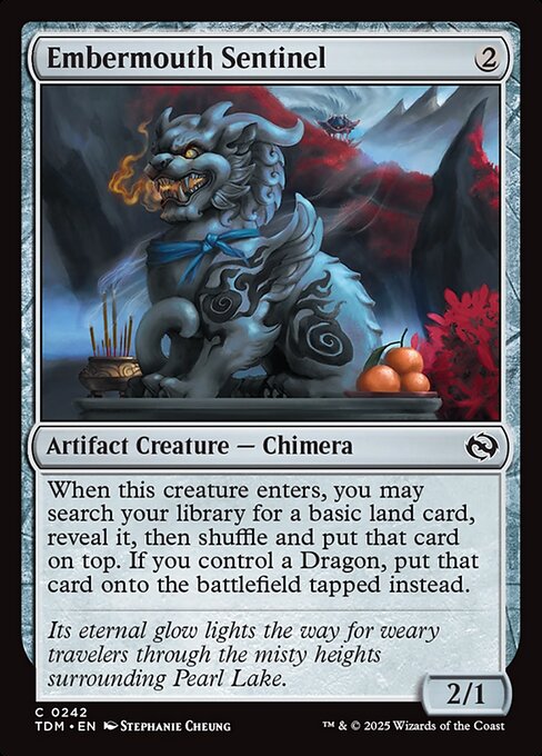 Embermouth Sentinel - Tarkir: Dragonstorm - C - 242