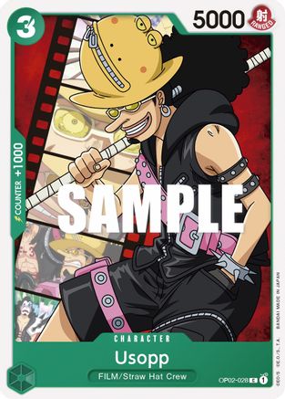 Usopp - Paramount War Pre-Release Cards - C - OP02-028