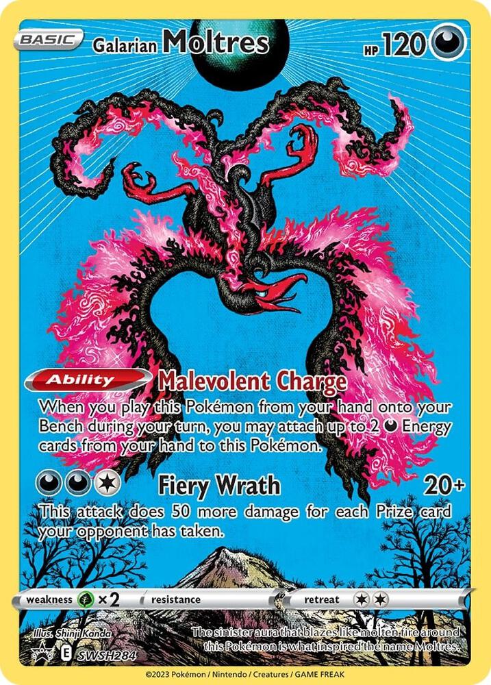 Galarian Moltres - SWSH284 - SWSH: Sword & Shield Promo Cards - Promo - SWSH284