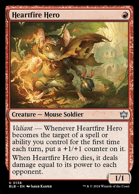 Heartfire Hero - Bloomburrow - U - 138