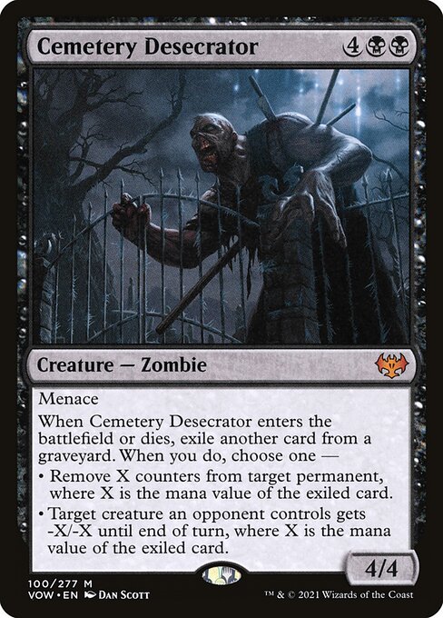 Cemetery Desecrator - Innistrad: Crimson Vow - M - 100