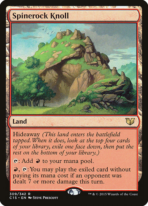 Spinerock Knoll - Commander 2015 - R - 309