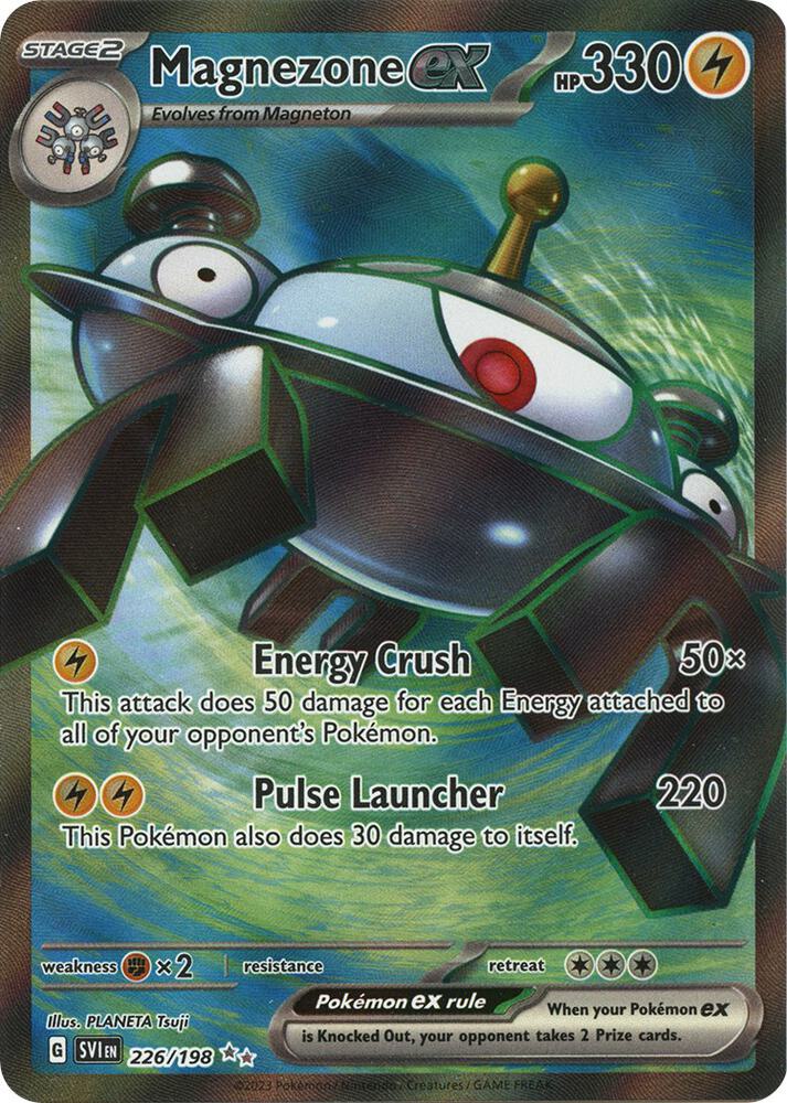 Magnezone ex - 226/198 - SV01: Scarlet & Violet Base Set - Ultra Rare - 226/198
