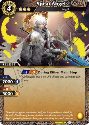 Spear Angel (Event Pack Vol. 1) - Launch & Event Promos - Common - BSS01-081