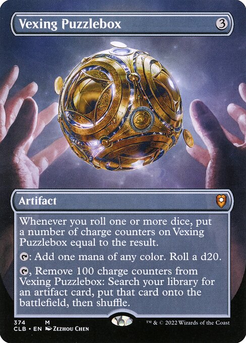 Vexing Puzzlebox (Borderless) - Commander Legends: Battle for Baldur's Gate - M - 374